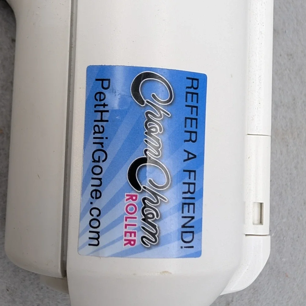 ChomChom Roller Pet Hair Remover Original size white reusable lint roller